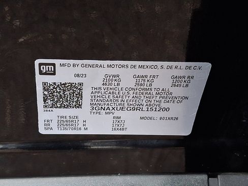 Used 2024 Chevrolet Equinox LT w/ LPO, Floor Liner Package AWD/4WD image 26