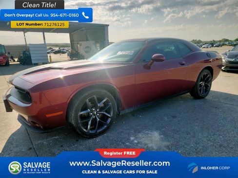 Used 2019 Dodge Challenger SXT w/ Blacktop Package image 1