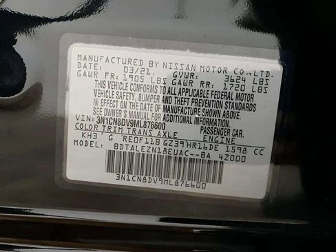 Used 2021 Nissan Versa S image 20
