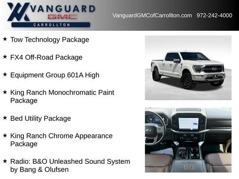 Used 2022 Ford F150 King Ranch w/ Equipment Group 601A High AWD/4WD image 6