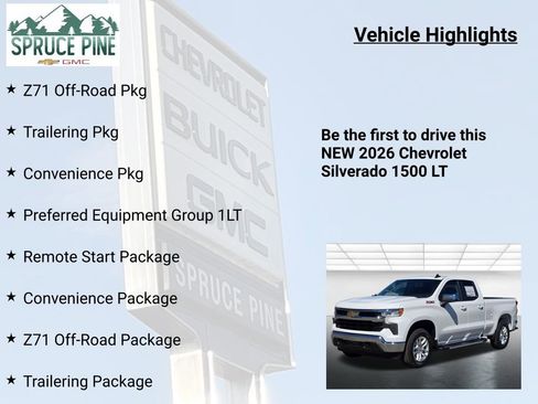 New 2026 Chevrolet Silverado 1500 LT w/ Z71 Off-Road Package AWD/4WD image 5