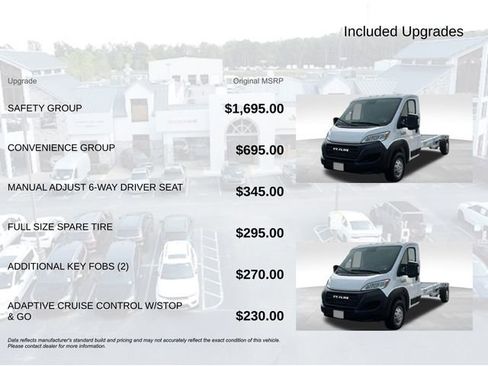 New 2026 RAM ProMaster 3500 w/ Safety Group FWD image 2