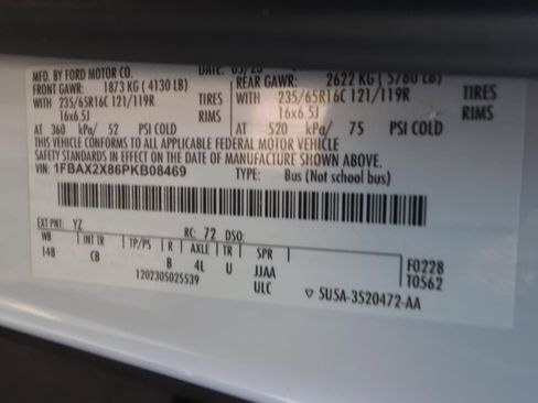 Used 2023 Ford Transit 350 XLT image 25