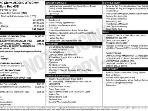 Used 2025 GMC Sierra 2500 AT4 w/ AT4 Premium Plus Package image 10