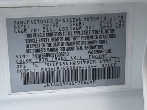 Used 2025 Nissan Sentra S FWD image 20
