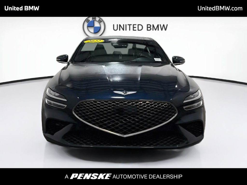 Used 2022 Genesis G70 2.0T w/ Prestige Package RWD image 2