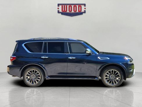 Used 2023 Nissan Armada Platinum w/ Captain's Chairs Package AWD/4WD image 2