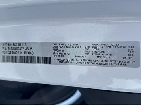 New 2026 RAM ProMaster 2500 w/ Advanced Safety Group FWD image 36