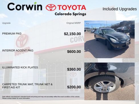 Used 2011 INFINITI G37 x Sedan w/ Premium Pkg AWD/4WD image 7