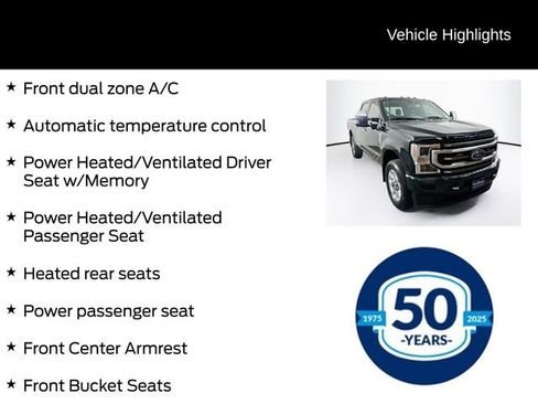 Certified 2022 Ford F350 Platinum w/ FX4 Off-Road Package AWD/4WD image 16