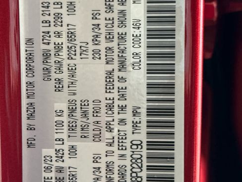 Certified 2023 MAZDA CX-5 AWD 2.5 S w/ Select Package image 20