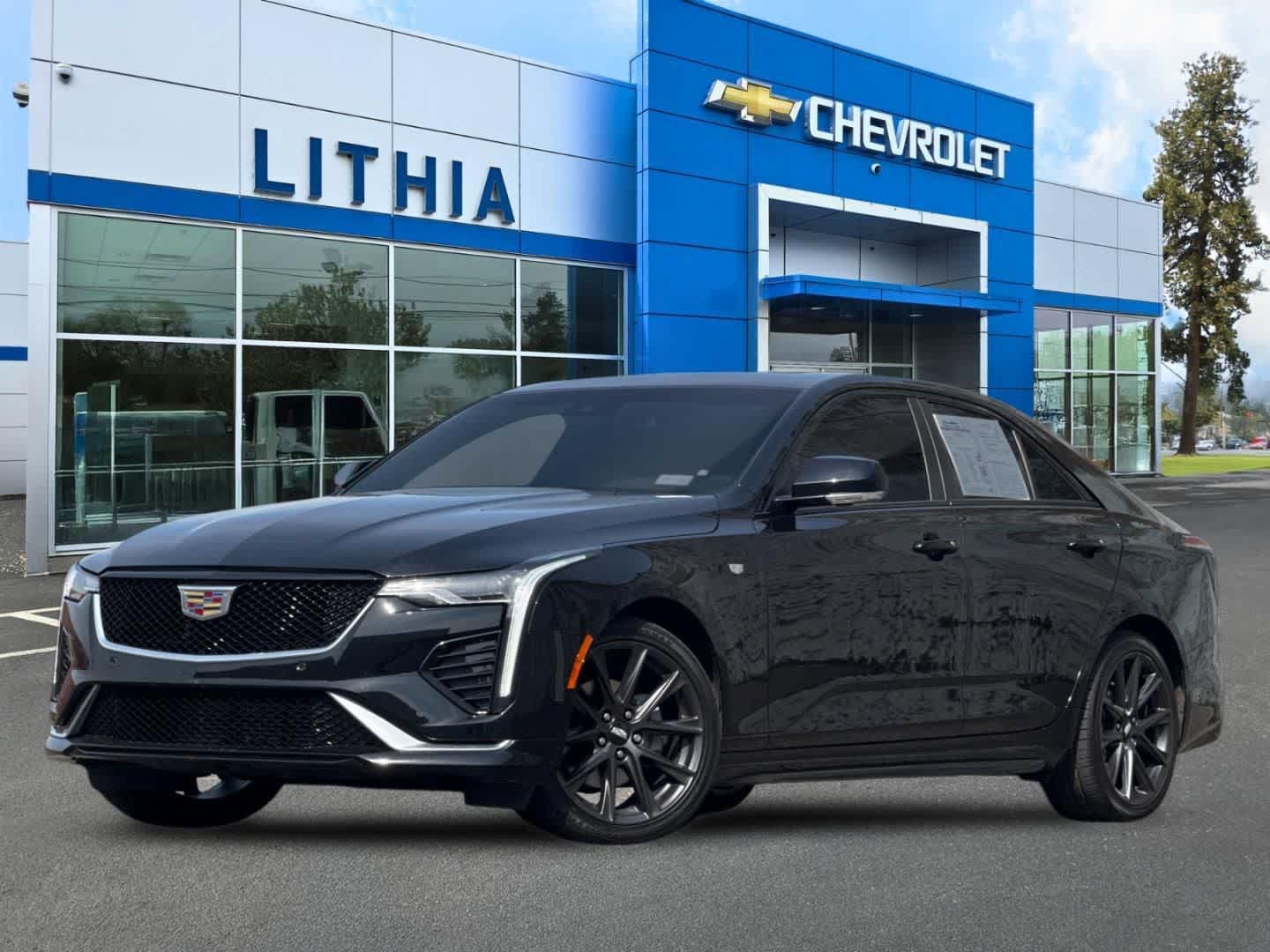 Used 2025 Cadillac CT4 Sport w/ Climate Package AWD/4WD image 1
