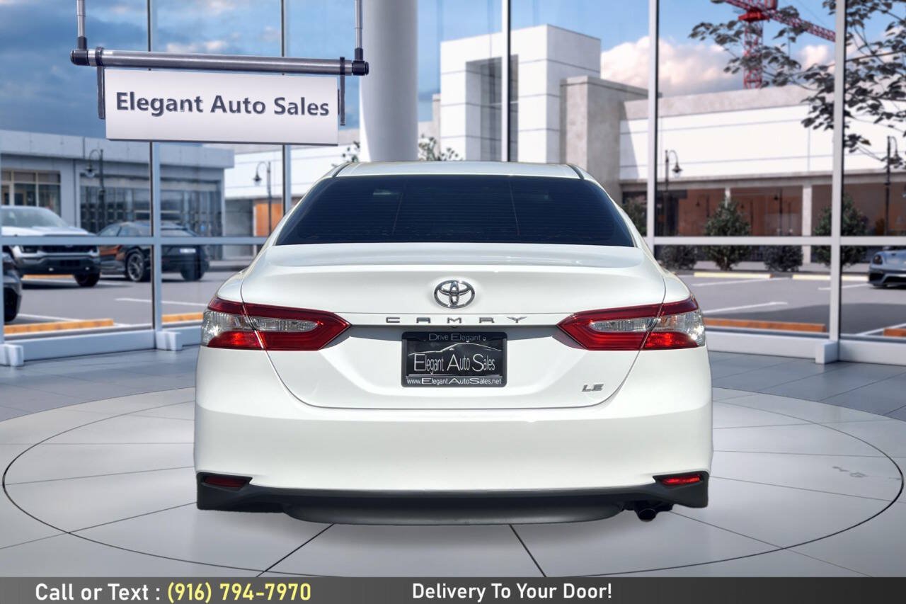 Used 2018 Toyota Camry LE FWD image 6
