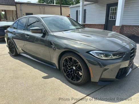 Used 2021 BMW M3 w/ Parking Assistance Package RWD image 25