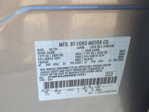 Used 2024 Ford Edge SEL w/ Convenience Package AWD/4WD image 29