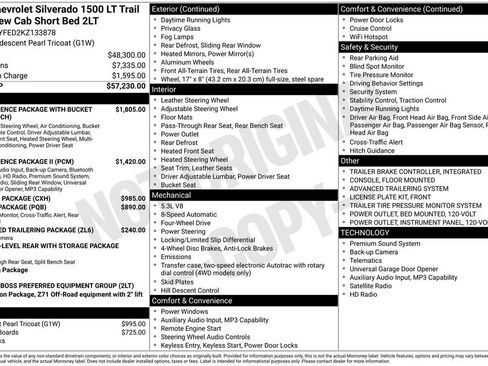 Used 2019 Chevrolet Silverado 1500 LT Trail Boss image 39