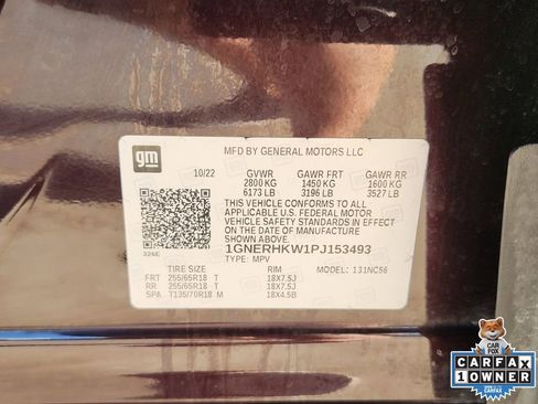 Used 2023 Chevrolet Traverse LT w/ Rear Camera Mirror Package image 38