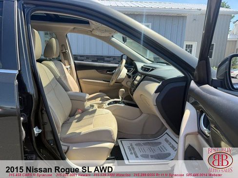 Used 2015 Nissan Rogue SL w/ SL Premium Package AWD/4WD image 13