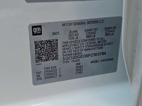 Certified 2023 Chevrolet Silverado 1500 LTZ w/ LTZ Convenience Package II image 36