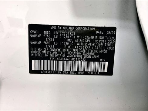 Used 2021 Subaru Outback image 33