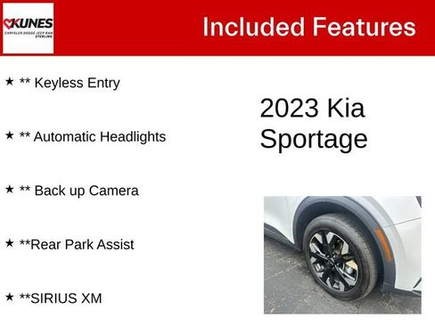Used 2023 Kia Sportage X-Line w/ X-Line Premium Package AWD/4WD image 5