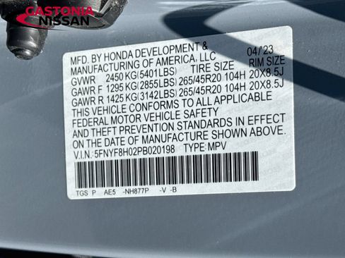 Used 2023 Honda Passport Elite image 39