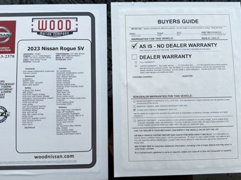 Used 2023 Nissan Rogue SV image 16