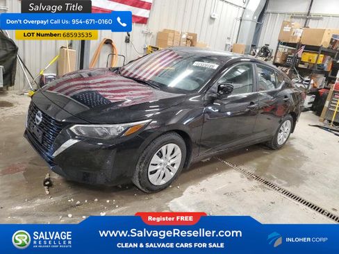Used 2025 Nissan Sentra S FWD image 1