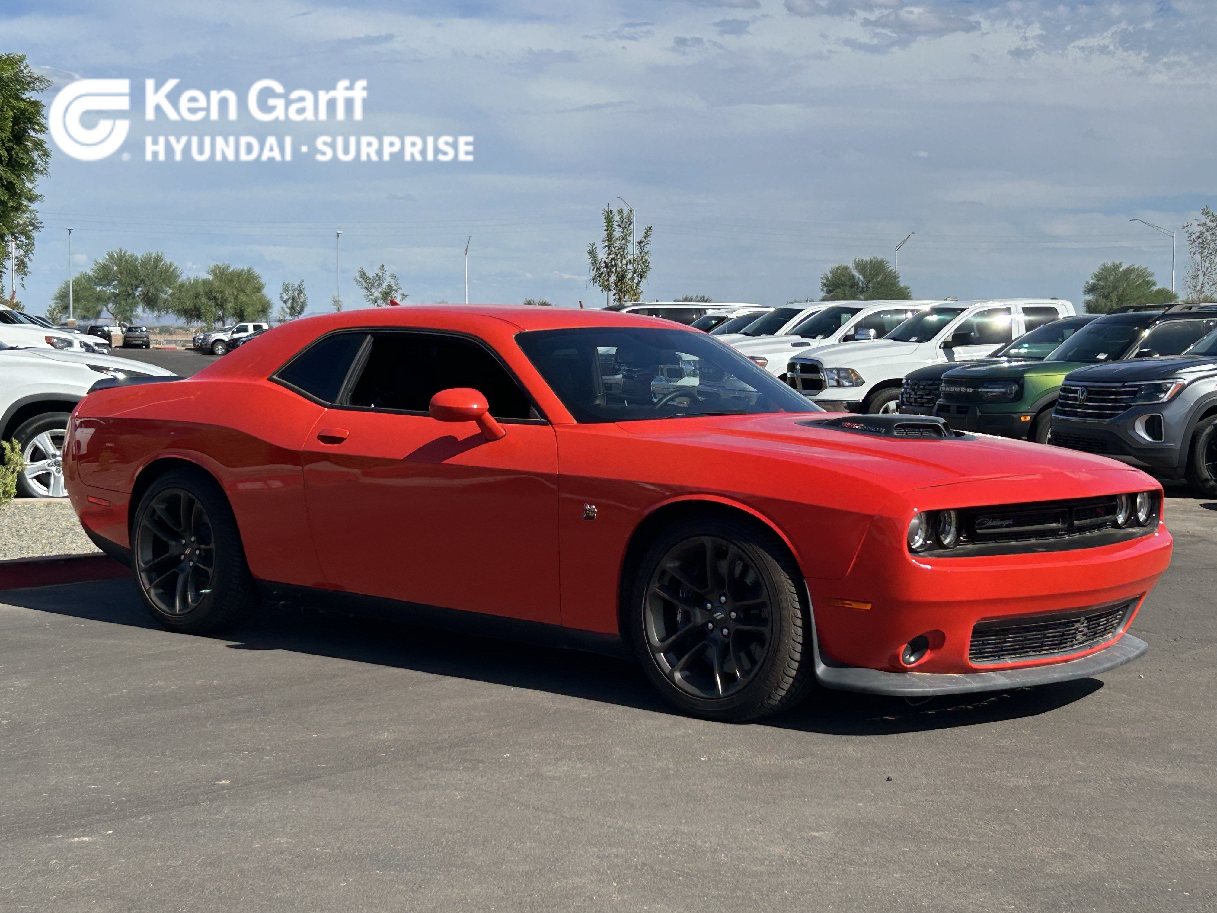 Used 2022 Dodge Challenger R/T Scat Pack w/ Shaker Package RWD image 1