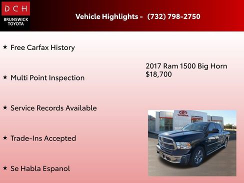 Used 2017 RAM 1500 Big Horn image 4