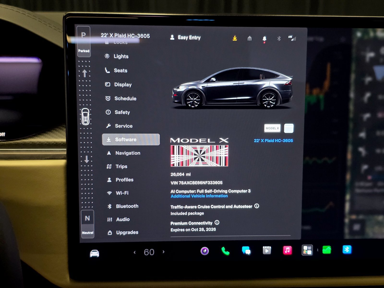 Used 2022 Tesla Model X Plaid AWD/4WD image 4