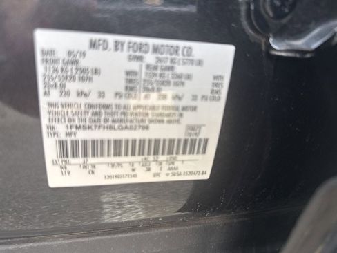 Used 2020 Ford Explorer Limited image 9