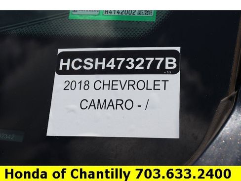 Used 2018 Chevrolet Camaro SS image 33