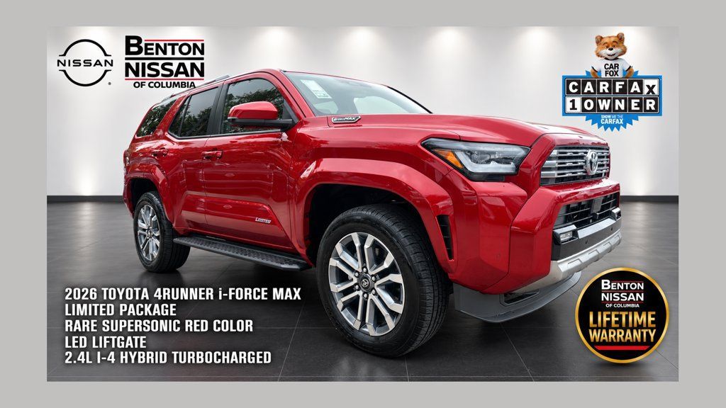Used 2026 Toyota 4Runner Limited AWD/4WD 360° Tour