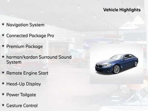 Used 2022 BMW 540i xDrive w/ Premium Package image 5