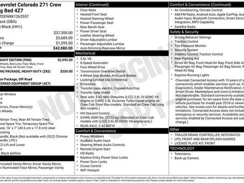 Used 2019 Chevrolet Colorado Z71 w/ Z71 Midnight Edition image 13