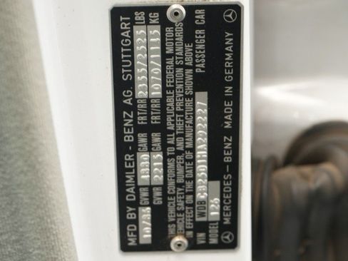 Used 1987 Mercedes-Benz 300 SDL image 28