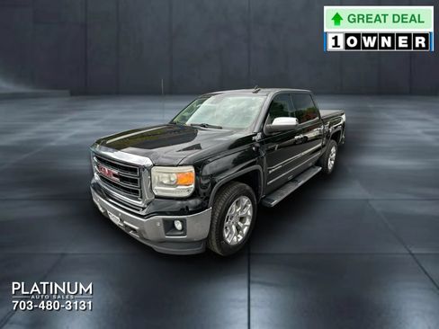 Used 2015 GMC Sierra 1500 SLT w/ SLT Crew Cab Value Package AWD/4WD image 5