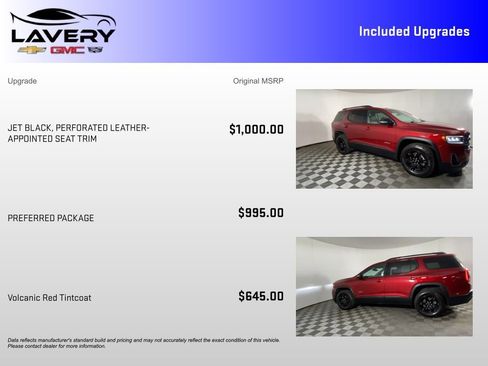 Certified 2023 GMC Acadia AT4 w/ Preferred Package image 6