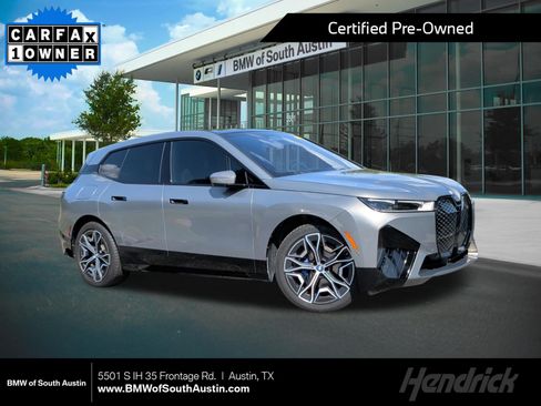 Used 2024 BMW iX xDrive50 w/ Premium Package AWD/4WD image 1