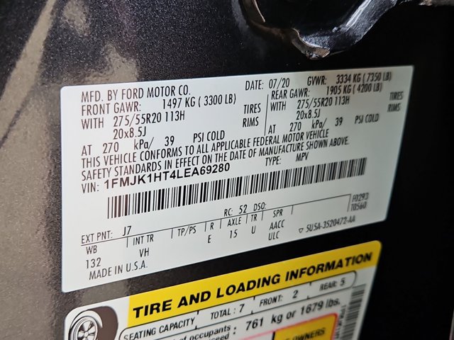 Used 2020 Ford Expedition Max XLT w/ Equipment Group 202A RWD image 27