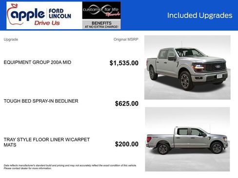 Certified 2025 Ford F150 STX w/ Equipment Group 200A AWD/4WD image 4