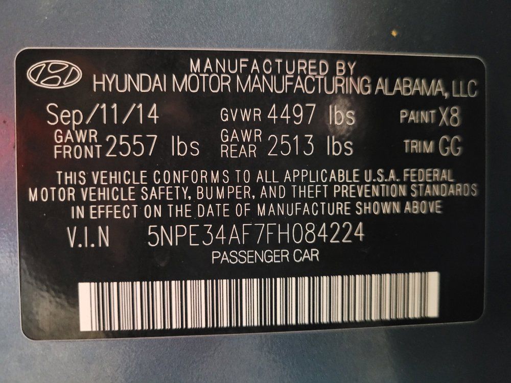 Used 2015 Hyundai Sonata Sport w/ Option Group 03 FWD image 33