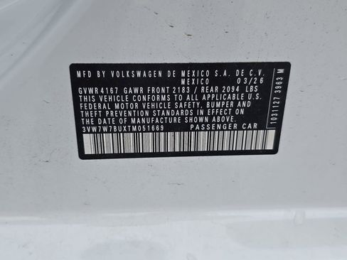 New 2026 Volkswagen Jetta SE FWD image 31
