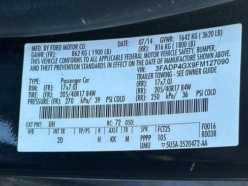 Used 2015 Ford Fiesta ST FWD image 12
