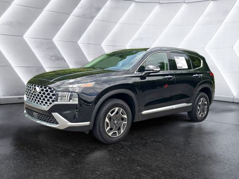 Used 2023 Hyundai Santa Fe Blue AWD/4WD image 1