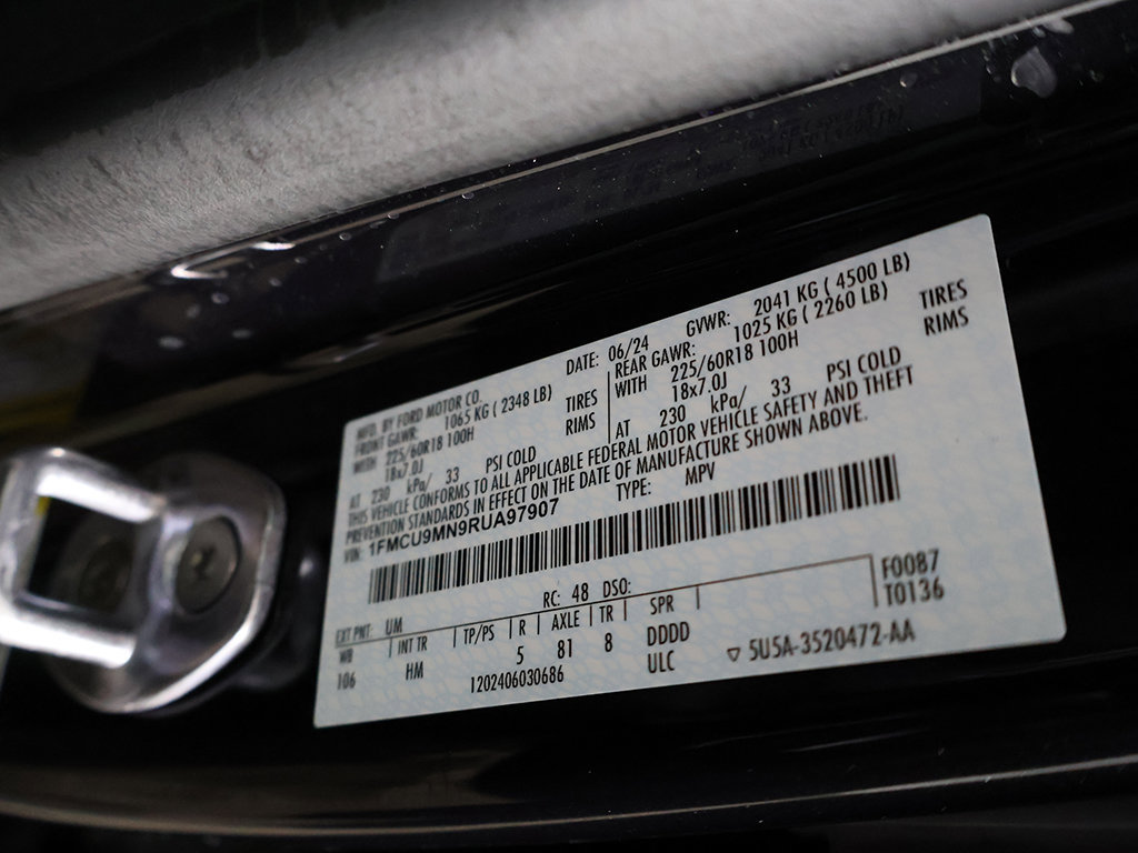 Used 2024 Ford Escape ST-Line w/ Tech Pack #1 AWD/4WD image 46
