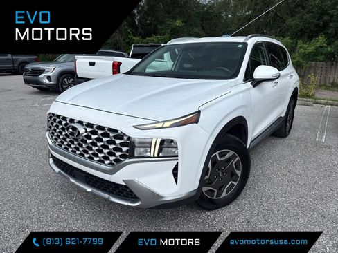Used 2022 Hyundai Santa Fe Blue w/ Cargo Package AWD/4WD image 1