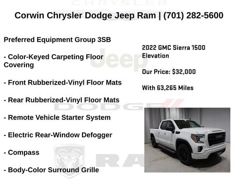 Used 2022 GMC Sierra 1500 Elevation image 13