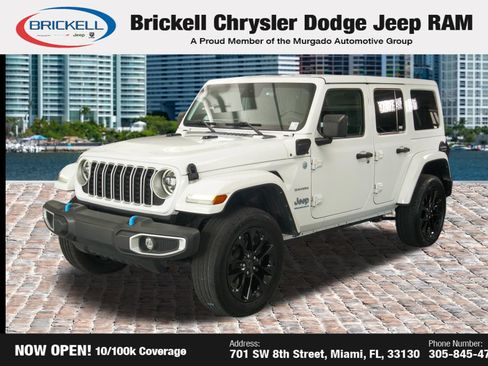 Used 2024 Jeep Wrangler Unlimited Sahara AWD/4WD image 1
